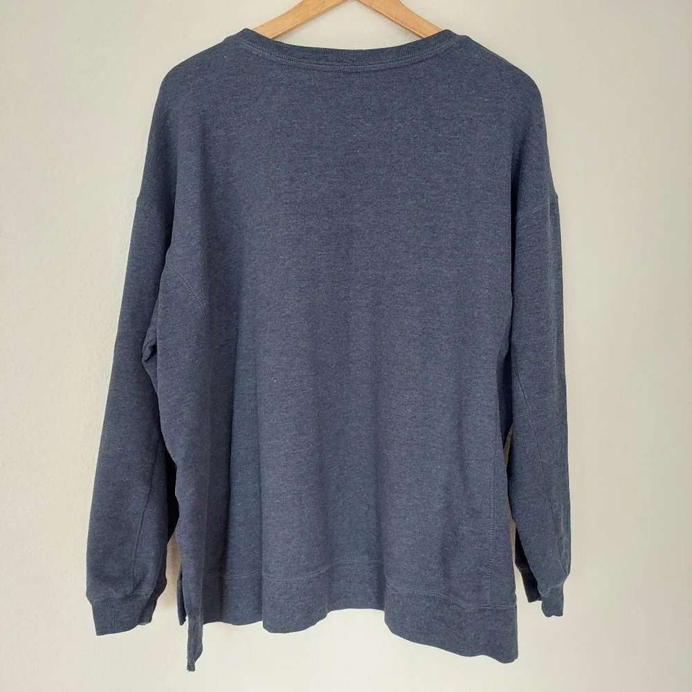 WILDFOX Social Embroidered Sweatshirt Size XXL - Picture 6 of 9